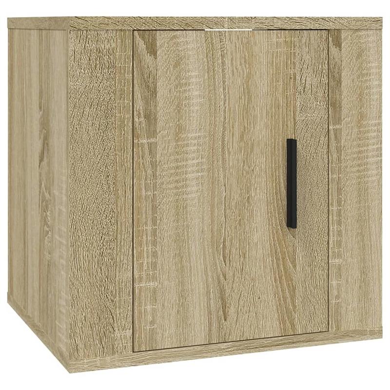 3 pièces. Ensemble meuble TV SONOMA-Eiche en bois, support pour téléviseur