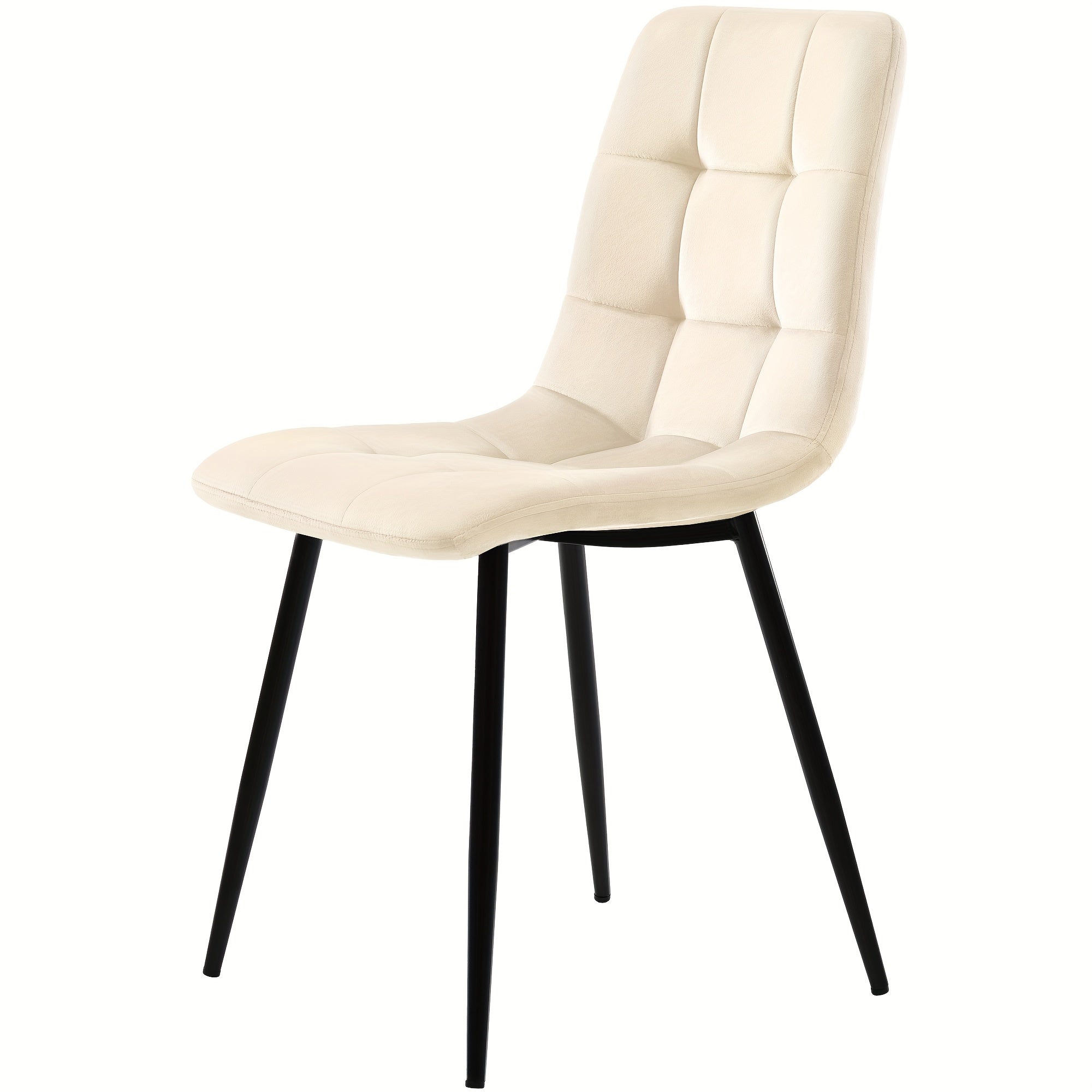 Ensemble de Table à Manger Moderne Blanc et Doré avec 5 Chaises Beige - Table Rectangulaire en Metal & Pieds Dorés, Chaises Rembourrées blanches Cadre Noir, Design Économiseur d'Espace pour Petits Espaces, Surface Facile à Nettoyer, Meuble Minimaliste Cu