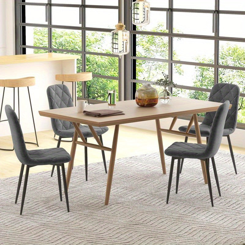 Meubles de cuisine modernes, assemblage rapide, gain de place, table à manger de style rural adaptée au salon, salle à manger, cuisine, ensemble table et chaises, table et chaises pour salle à manger, table à manger avec chaises, chaises pour salle à man